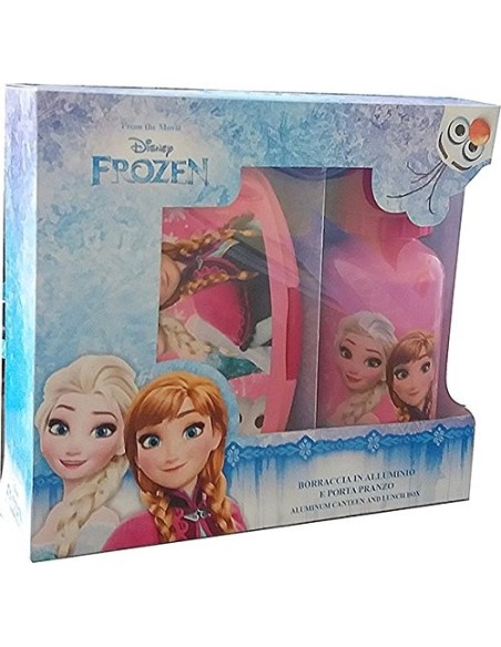 Boîte lunch Frozen et une gourde de 400 ml. Frozen - New discount.com