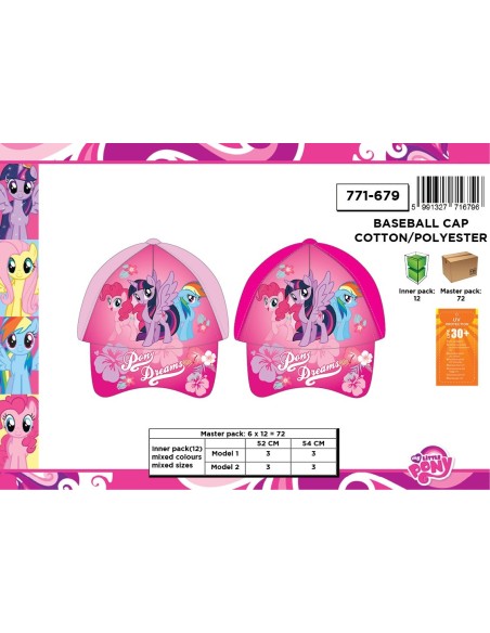 Casquette My Little Pony - New discount.com
