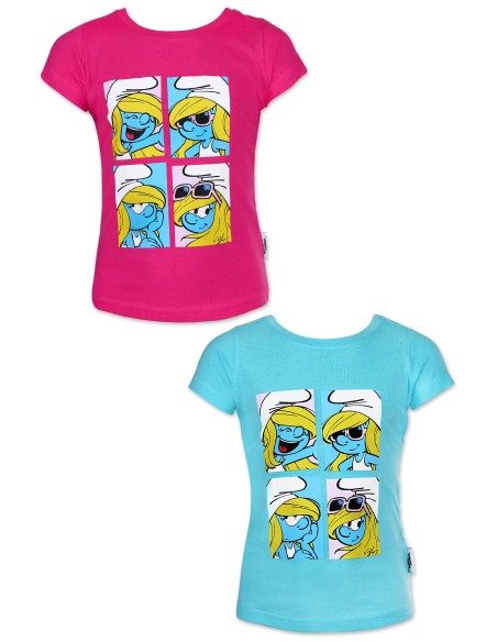 T-Shirt manches courtes Les Schtroumpfs - New discount.com
