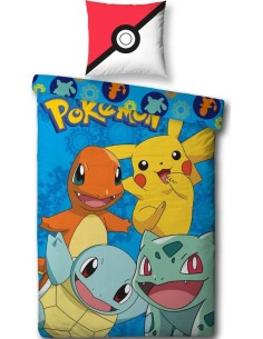 Copripiumino Pokemon + federe in cotone - New discount.com