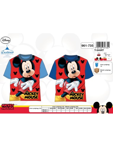 T-Shirt Manches courtes Mickey Disney