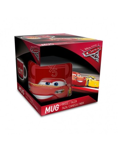 Mug Cars en céramique en boite