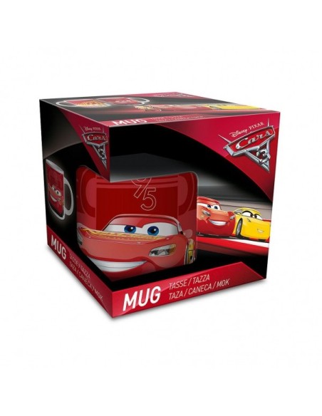 Mug Cars en céramique en boite