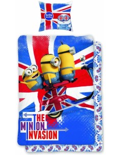 Parure de lit Minions - 100% Coton - New discount.com