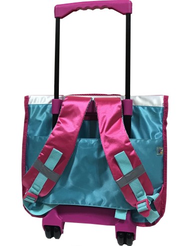 Cartable trolley avec roulettes Vaiana Disney- Qualité supérieure -...