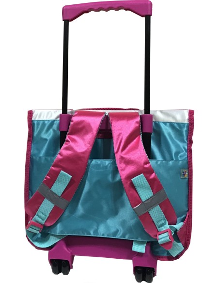 Cartable trolley avec roulettes Vaiana Disney- Qualité supérieure -...