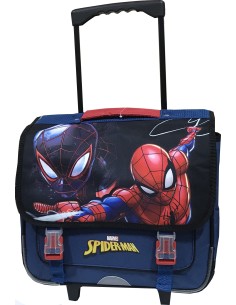 Cartable trolley avec roulettes Spider-man Qualité supérieure - New...