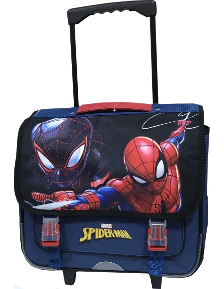 Cartable trolley avec roulettes Spider-man Qualité supérieure - New...