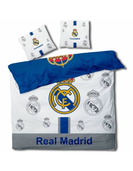 Housse de couette Real Madrid pour 2 personnes - New discount.com