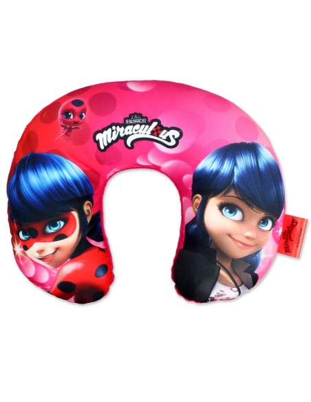 Coussin de Nuque Miraculous Repose Tête Cou U Oreiller de Voyage