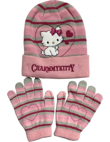 Set 2 pieces hat + glove Charmmykitty, New discount.com, Nouveautés...