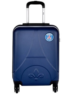 Valise cabine Paris Saint-Germain en ABS - Collection officielle PSG - Tour Eiffel