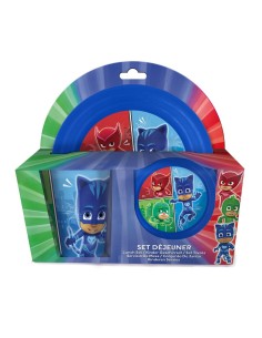 3 Pieces Plastic Lunch Set Pjmasks, New discount.com, Nouveautés ch...