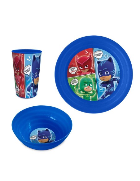 Set Déjeuner Plastique 3 Pièces Pjmasks - New discount.com