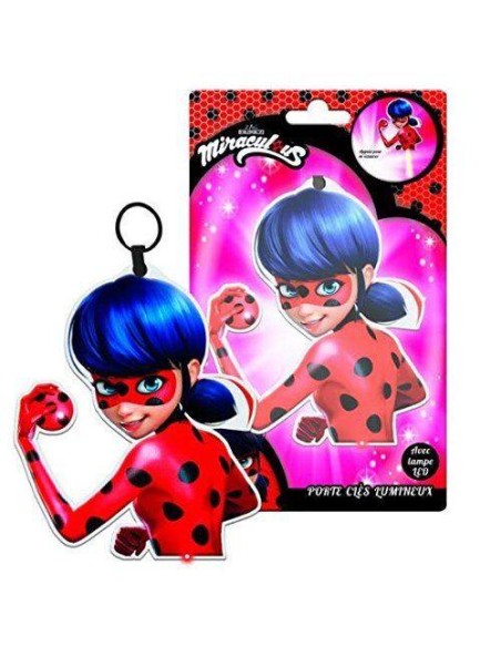 Porte-clés avec torche LED Miraculous - New discount.com