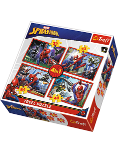 Puzzles Spiderman - 4en1 Puzzles