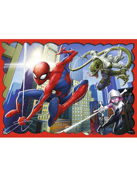 Puzzles Spiderman - 4en1 Puzzles
