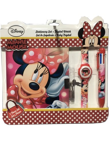 Minnie Note Notizblock + Uhr + Stift 6 Farben - New discount.com