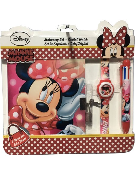 Minnie Note Notizblock + Uhr + Stift 6 Farben - New discount.com