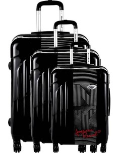 American Revival - Set mit 3 Hartschalenkoffern ABS & Polycarbonat ...