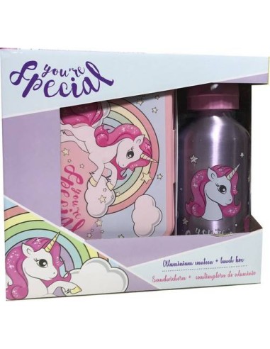 Set canteen 400 ML + Lunch box Unicorn, New discount.com, Nouveauté...