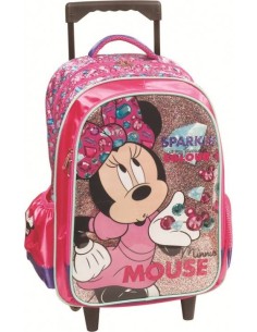 Sac à dos Trolley Minnie Disney 46 cm - Qualité supérieure - New di...