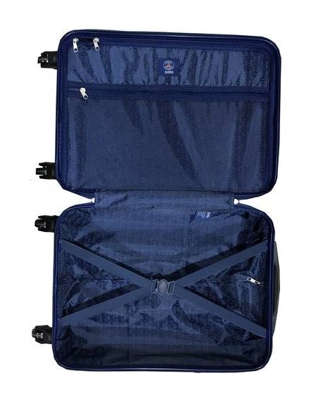 Paris Saint-Germain- Set de 3 Valises PSG - Rigide ABS en 4 Roues  ...
