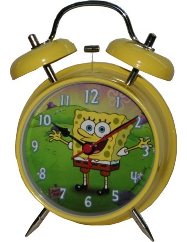 Metal alarm clock Sponge Bob 13 cm, New discount.com, Nouveautés ch...