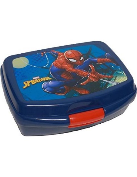 Sac isotherme Spider-man avec boîte à goûter et gourde Spider-man -...