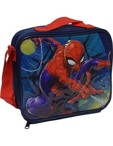 Sac isotherme Spider-man avec boîte à goûter et gourde Spider-man -...