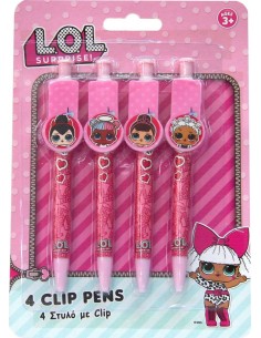 Blister de 4 stylos Lol Surprise - New discount.com