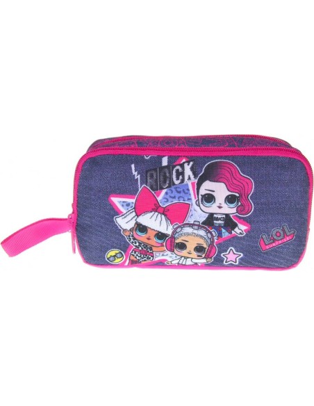 Trousse Lol Surprise avec 2 compartiments zippés - New discount.com