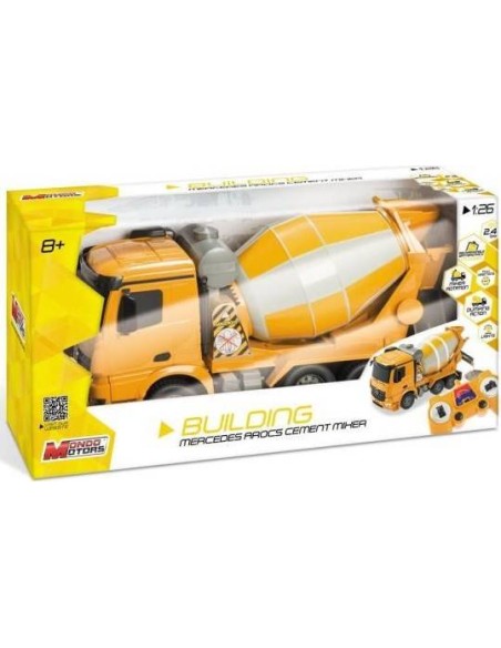 MONDO - Bétonnière Mercedes Arocs Radiocommandée 1/26 ème - New dis...