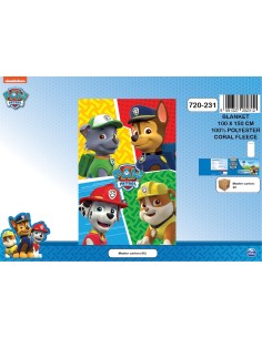 Couverture coral fleece Paw Patrol - 720-231
