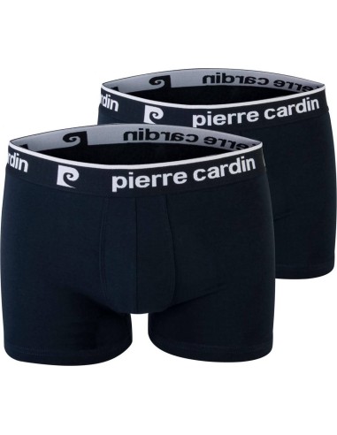 Boxer pierre cardin avec ceinture élastique siglée de la marque - N...