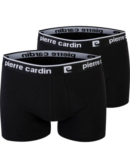 Boxer pierre cardin avec ceinture élastique siglée de la marque - N...