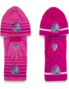 Set 3 pièces Bonnet + écharpe + gants Lol Suprise - New discount.com