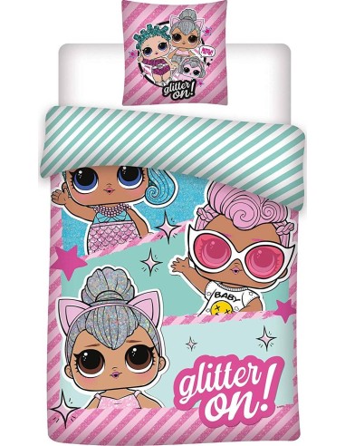 Housse de couette avec taie Lol surprise - New discount.com