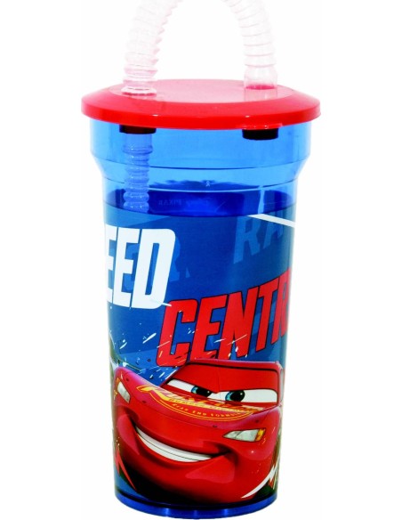 Bicchiere di paglia Cars Disney - New discount.com