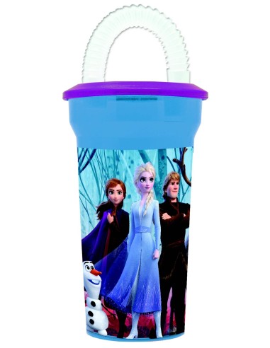 Bicchiere di paglia Frozen 2 - New discount.com