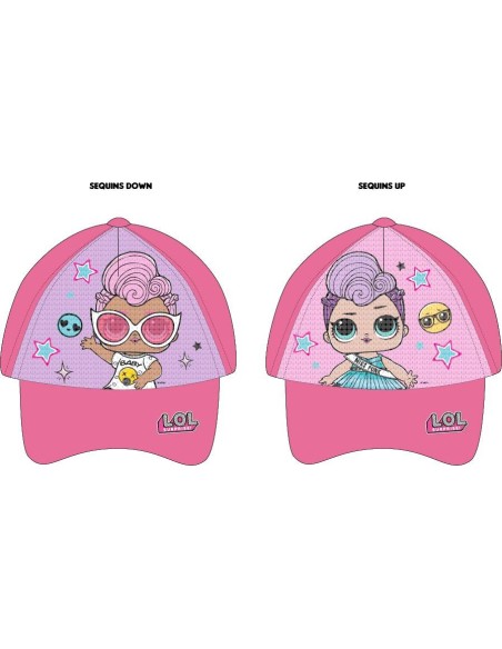 Casquette Sequins à paillettes réversible Lol Surprise - New discou...