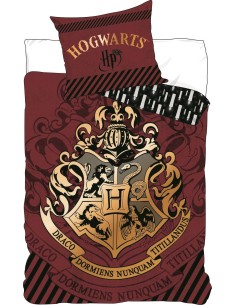 Juego de edredón Harry Potter - 1 funda de edredón 140x200 + 1 fund...
