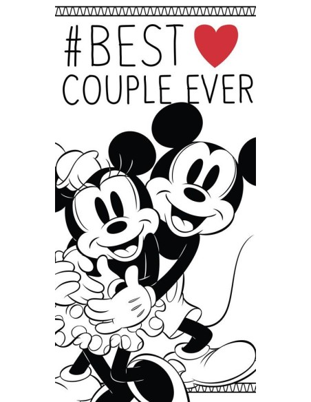 Minnie und Mickey Love Strandtuch oder Badetuch - New discount.com