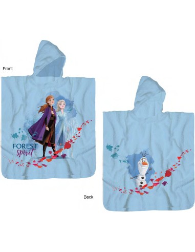 Poncho da bagno con cappuccio in cotone Frozen 2 Disney - New disco...