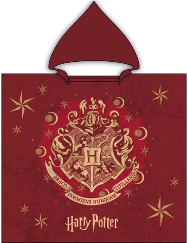 Poncho de baño con capucha de algodón Harry Potter -New discount.com