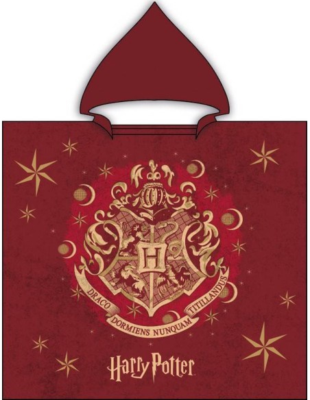 Poncho de baño con capucha de algodón Harry Potter -New discount.com