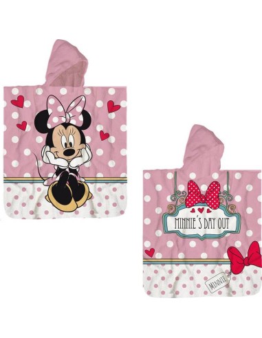 Poncho Minnie Disney à capuche en coton - New discount.com