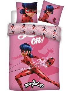 Housse de couette Miraculous en Coton - New discount.com