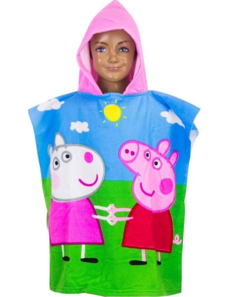 Felpa con cappuccio Peppa Pig Swim Poncho - New discount.com