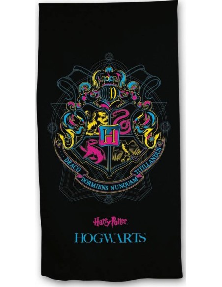 Drap de plage ou Serviette de bain Harry Potter Hogwarts - New disc...